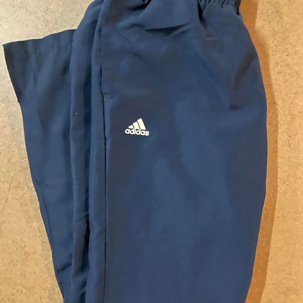 Adidas Women's Navy and Black Joggers-tracksuits